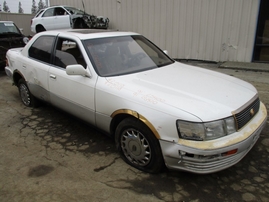1991 LEXUS LS400 WHITE 4.0L AT Z15118